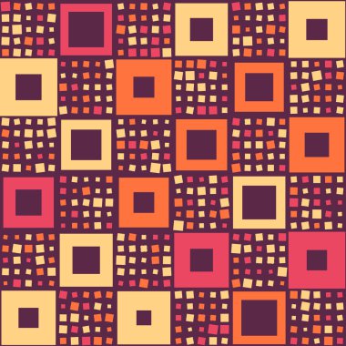 Dikişsiz kare desen