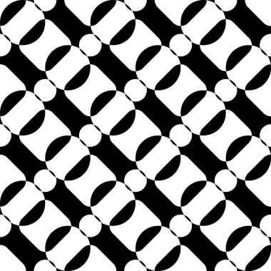 Sorunsuz çapraz şerit ve daire desen