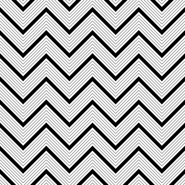 Naadloze zigzag patroon — Stockvector