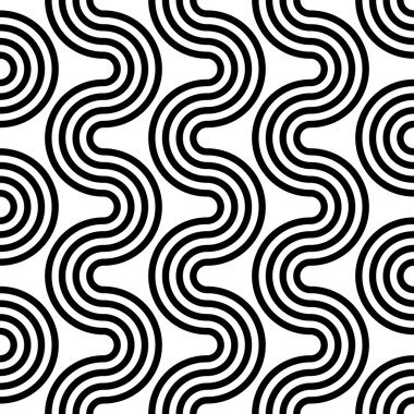 Kesintisiz dalga ve desenli