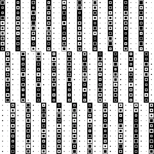 シームレスなスクエアとストライプ パターン — ストックベクタ