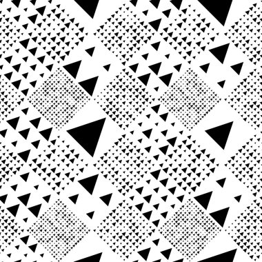 Sorunsuz üçgen ve kare desen
