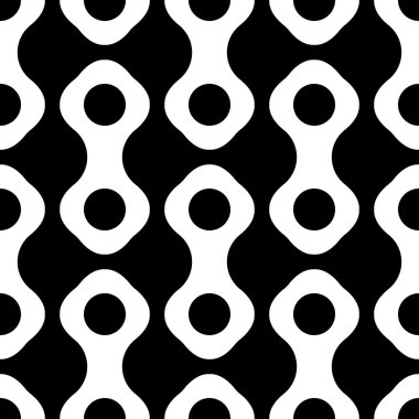 Sorunsuz kavisli şekli desen