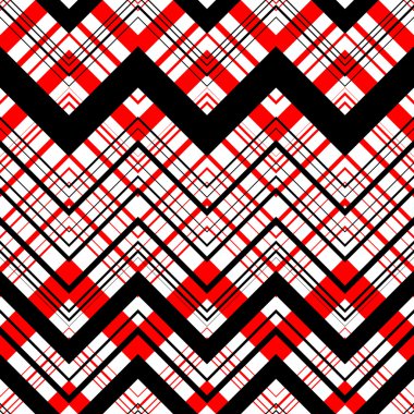 Dikişsiz ekose deseni