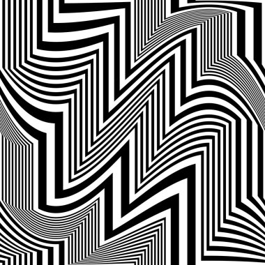 Kesintisiz çizgi ve çizgi deseni