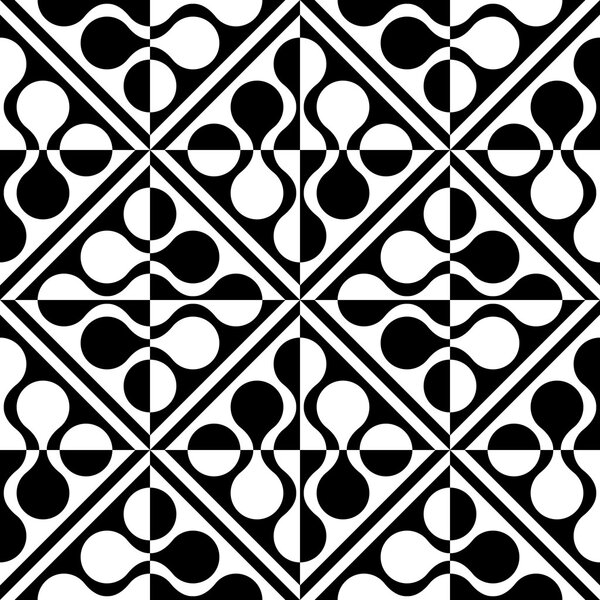 Seamless Curved Shape Pattern