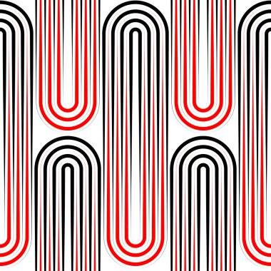 Kesintisiz dikey desenli