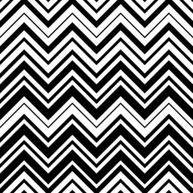 Dikişsiz zikzak desen