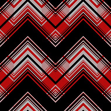 Dikişsiz ekose deseni