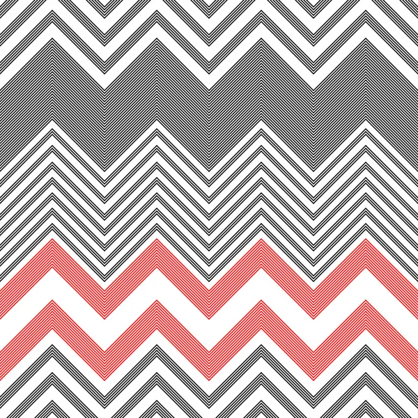 Naadloze zigzag patroon — Stockvector