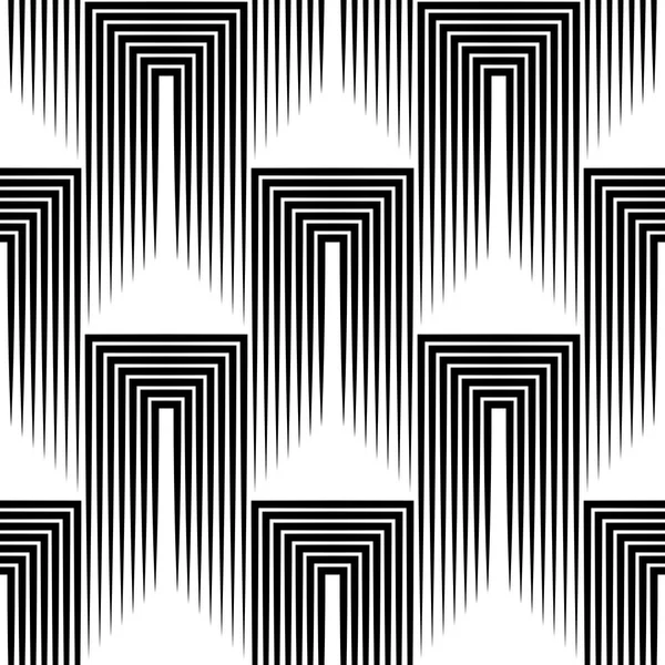 Motif carré et rayé sans couture — Image vectorielle