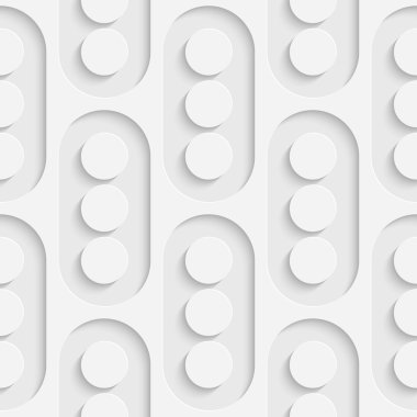 Sorunsuz kavisli şekli desen