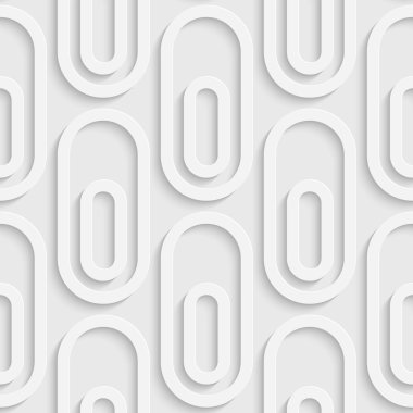 Sorunsuz kavisli şekli desen