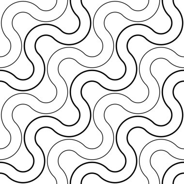 Kesintisiz dalga ve desenli