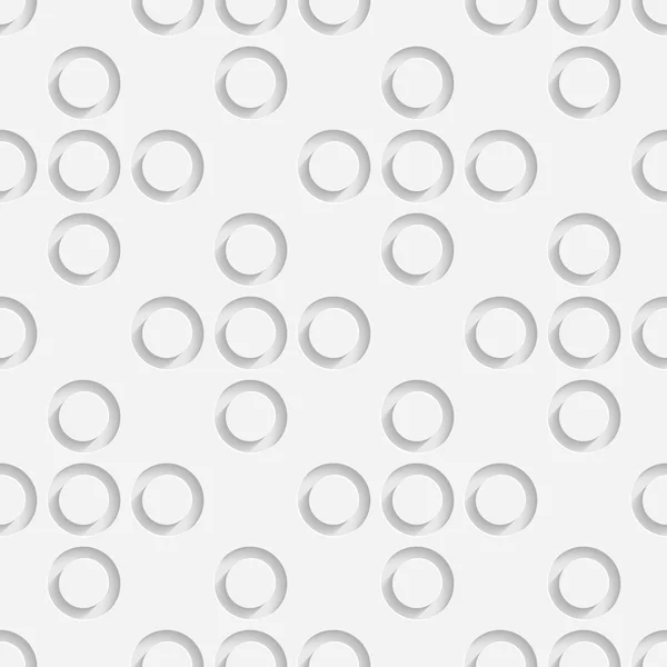 Cercle sans couture et motif anneau — Image vectorielle