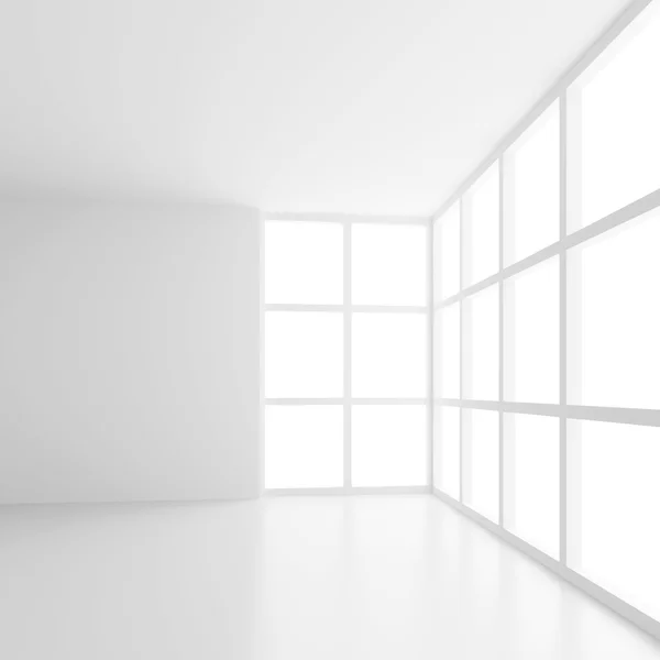 Weißer leerer Raum — Stockfoto