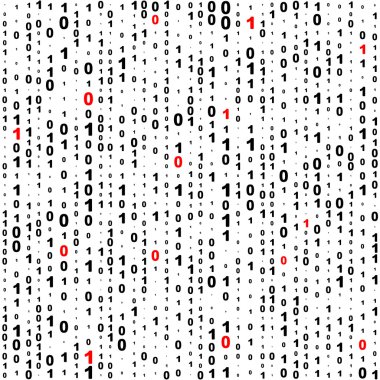 Sorunsuz ikili kod arka plan