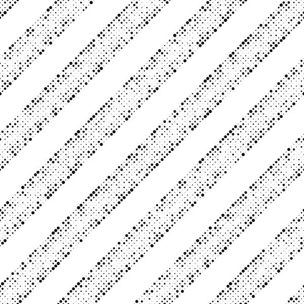 Seamless Diagonal Stripe and Circle Pattern — Stock Vector