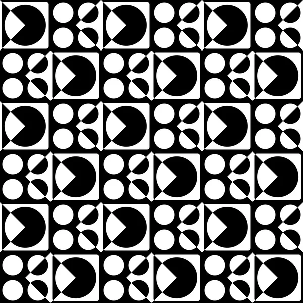 원활한 원형 및 삼각형 패턴 — 스톡 벡터