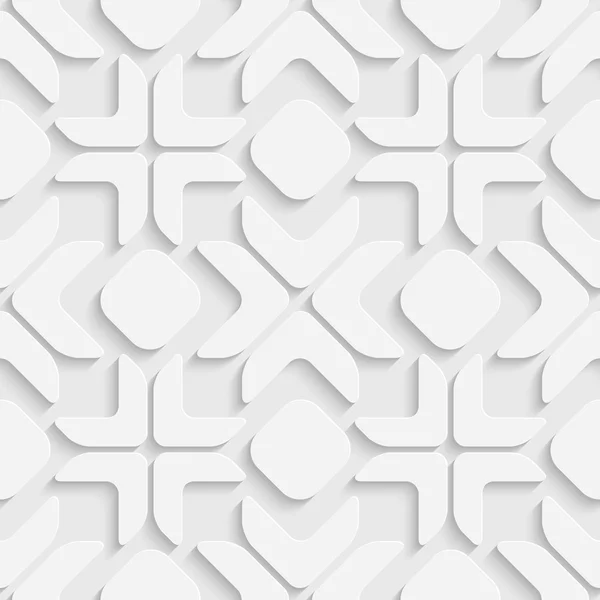 Seamless Snowflake Pattern — Stock Vector