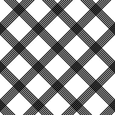 Dikişsiz ekose deseni