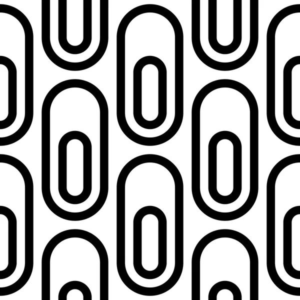 Bande verticale sans couture et motif d'ellipse — Image vectorielle
