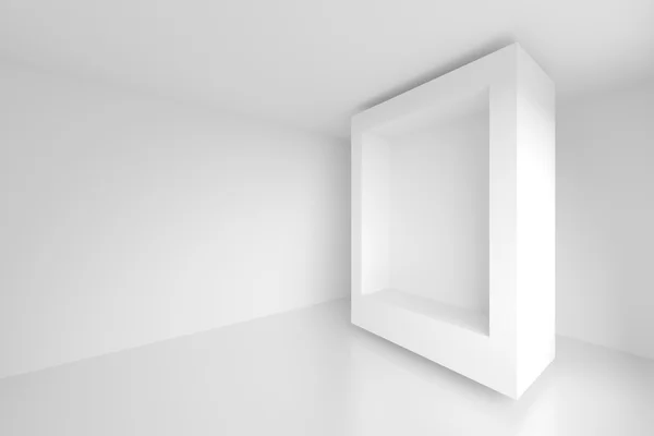 Chambre vide blanche 3d — Photo