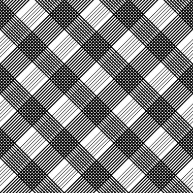 Dikişsiz ekose deseni