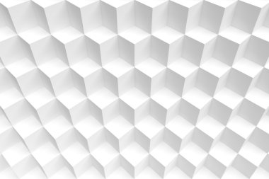 Beyaz küp duvar kağıdı