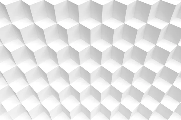 Белый куб обои — стоковое фото