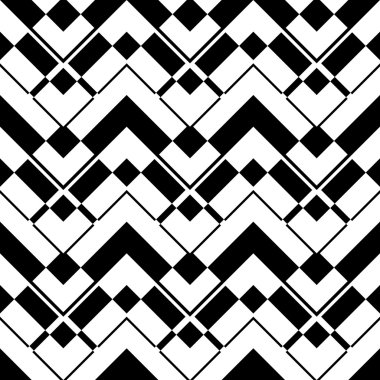 Dikişsiz zikzak desen