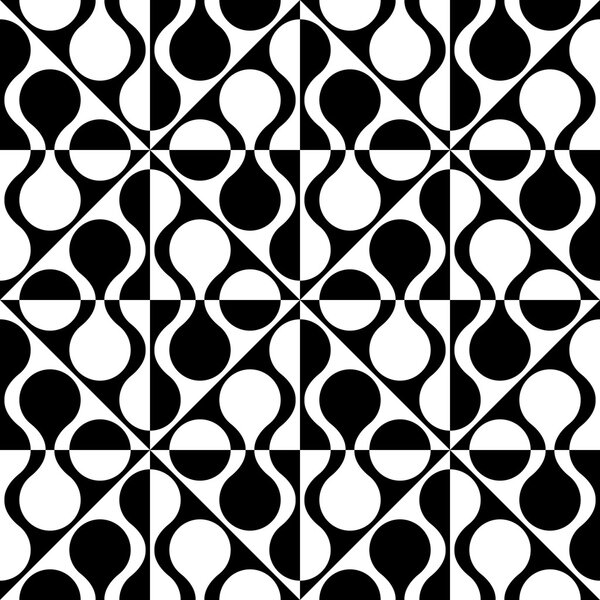 Seamless Curved Shape Pattern