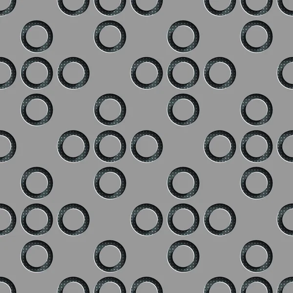 Seamless Circle Pattern — Stock Vector