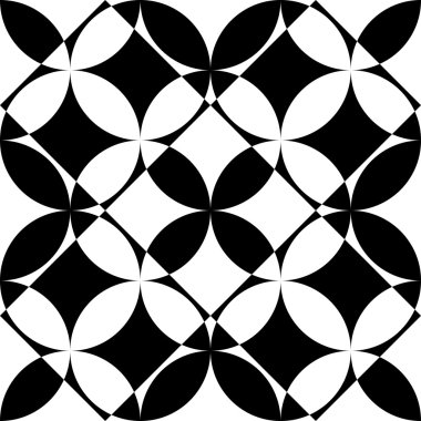 Sorunsuz kare ve daire desen