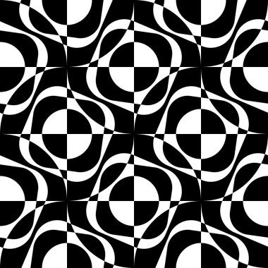 Sorunsuz kavisli şekli desen