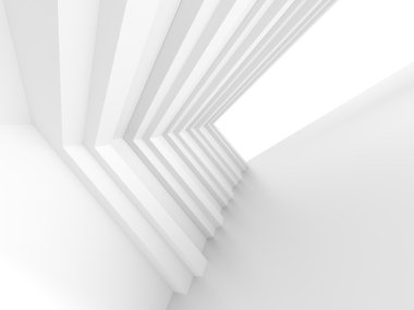 3D Beyaz Bina İnşaatı