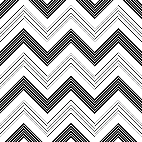 Naadloze zigzag patroon — Stockvector