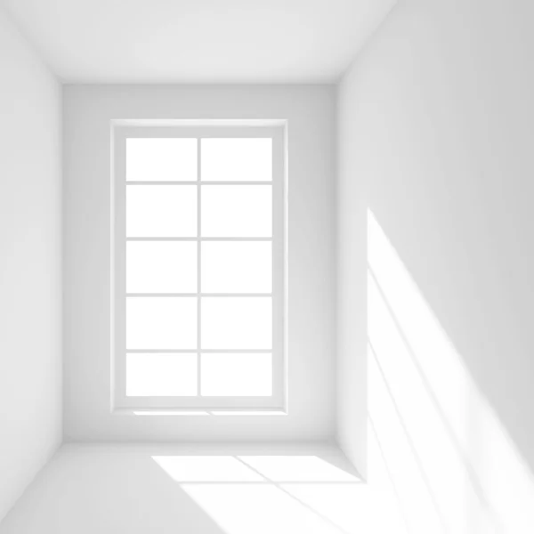 Lege kamer met raam — Stockfoto