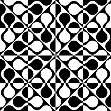 Sorunsuz kavisli şekli desen