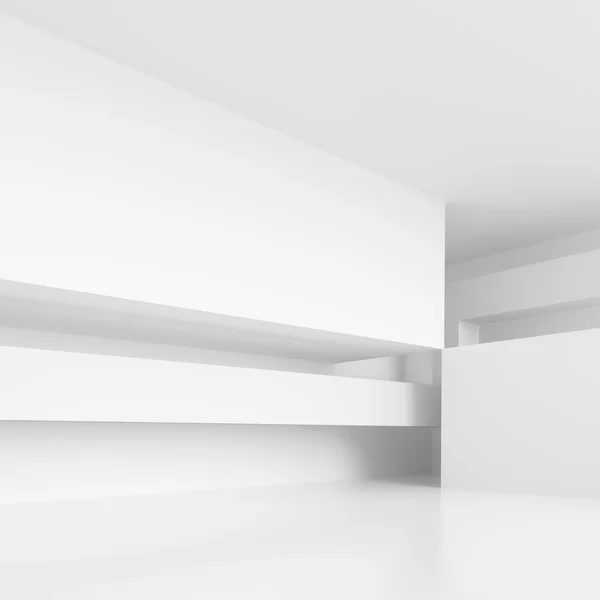 Projeto de quarto branco — Fotografia de Stock
