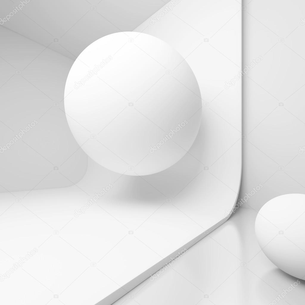 Abstract Sphere Background