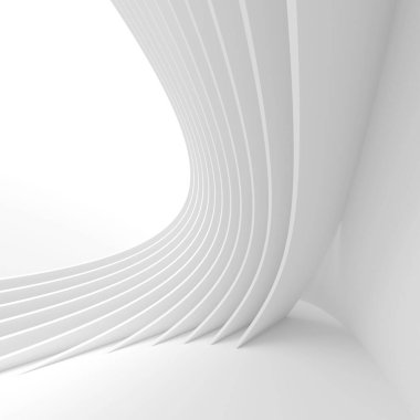 Modern Teknoloji Duvar Kağıdı. Beyaz iş dokusu. 3d Resmini Temizle