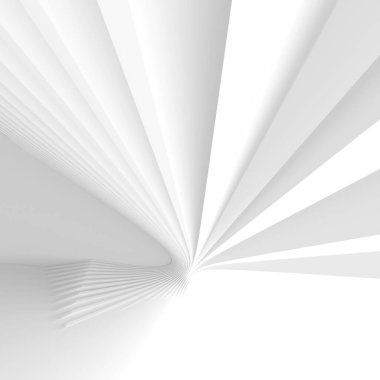 Modern ofis duvar kâğıdı. Beyaz Minimal Doku. Alışılmadık 3d Görüntü