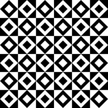 Dikişsiz kareler desen