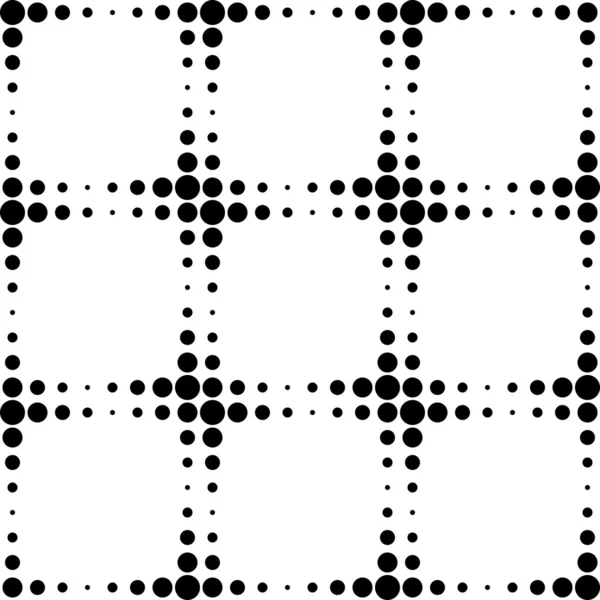 Бесшовный монохромный геометрический фон — стоковый вектор