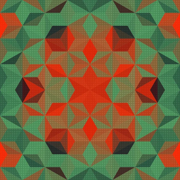 Patrón de mosaico abstracto — Archivo Imágenes Vectoriales