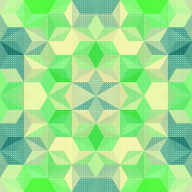 Renkli üçgen desen