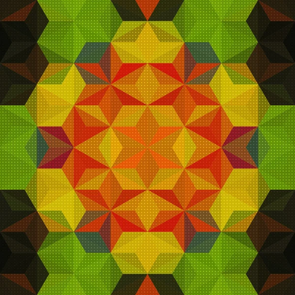 Modèle de triangle coloré — Image vectorielle