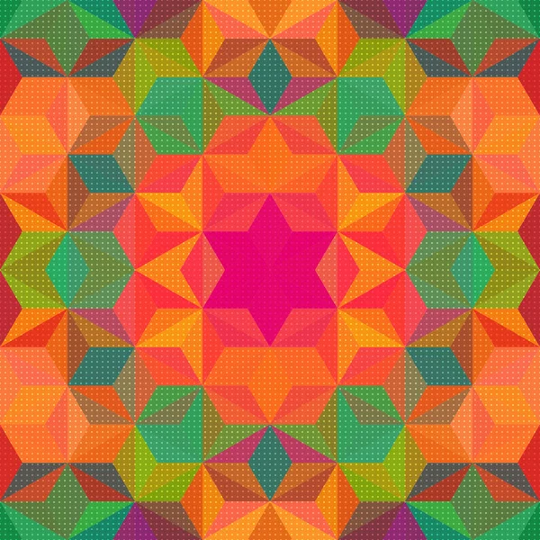 Modèle de triangle coloré — Image vectorielle