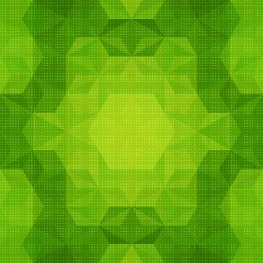 Renkli üçgen desen. Vektör arka plan